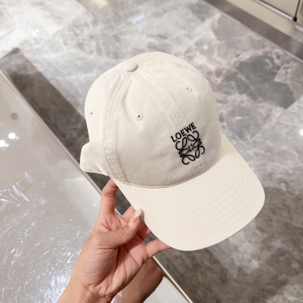 Loewe White Sun Protection Baseball Cap - Picture 5 of 6
